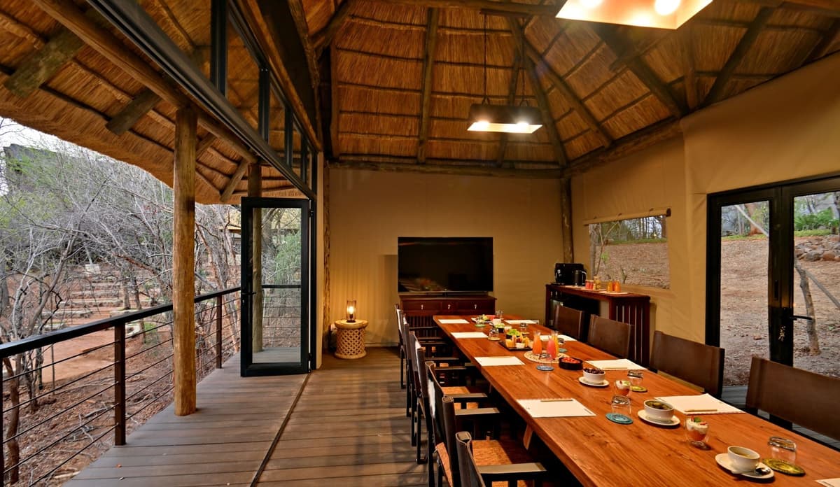 Imbizo breakaway room — conferences at Victoria Falls Safari Collection
